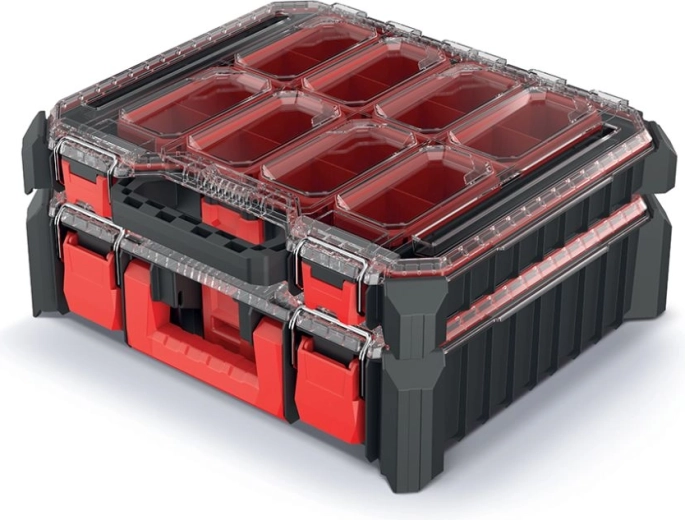 CMX rendszerező készlet 44,5 × 39 × 19,7 cm – fekete