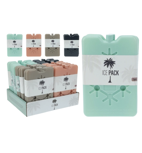 Hűtőbetétek készlete hűtőládákhoz és termo táskákhoz (2 db)