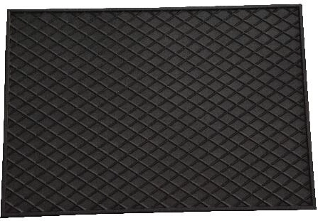 Gumiszőnyeg 40 × 50 cm – nagy, fekete