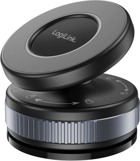 Mágneses okostelefon-tartó vákuumos tapadókoronggal és erős mágnessel