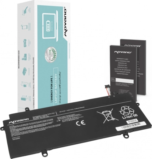 Movano PA5136U-1BRS akkumulátor Toshiba Portege Z30 (Z30-A/Z30-B/Z30-C) laptopokhoz 4100 mAh 61 Wh