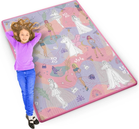 Feltekerhető habszínezős alátét 120 × 92 × 0,3 cm RICOKIDS Fashion