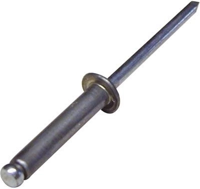 Szakítószegecs 4 × 6 mm alumínium/acél (100 db)