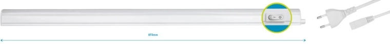 Retlux LED lámpatest T5 fénycsővel, 10 W, 90 cm
