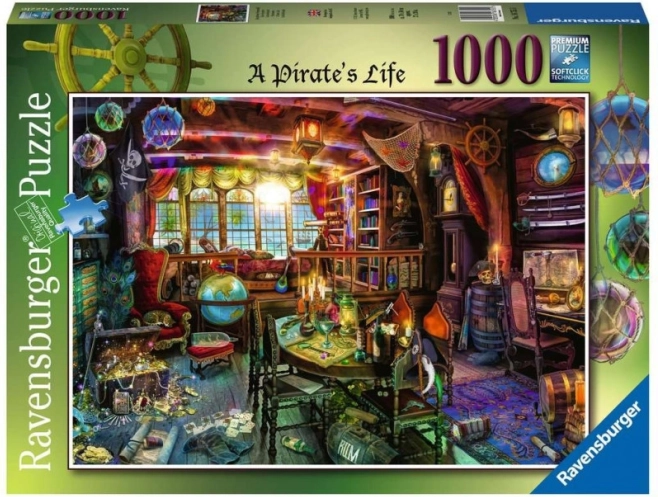 Ravensburger 1000 darabos puzzle Kalóz élet