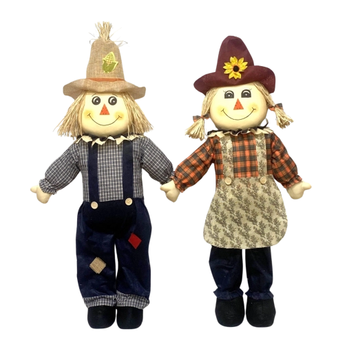 Dekoratív kerti madárijesztő 90 cm