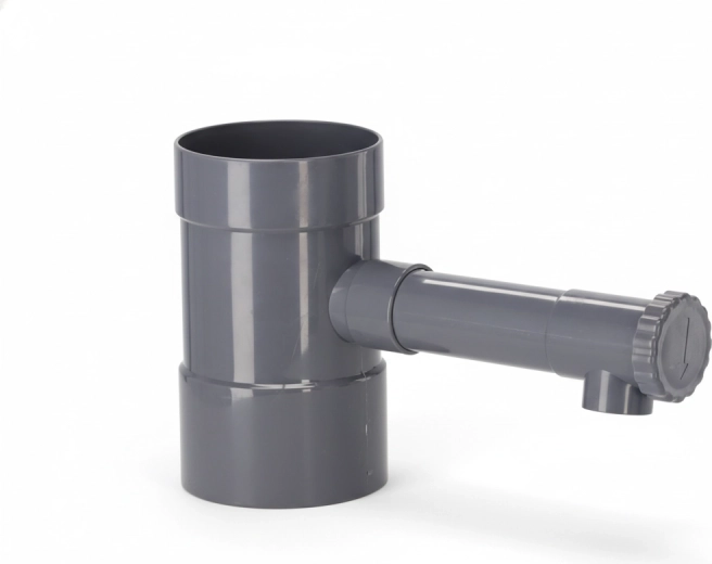 Szürke esővízgyűjtő 100 mm