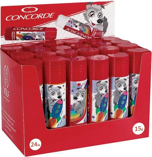 CONCORDE Volfík ragasztóstift 15 g, vegyes minták