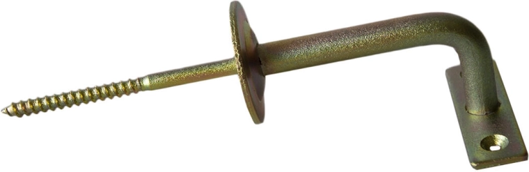 Korlát kapaszkodótartó Klasik sárga cink