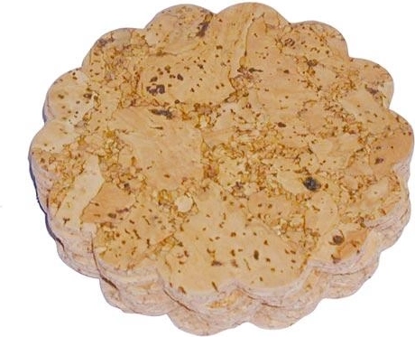 Parafa alátét Virág, 10 cm, 6 db-os készlet