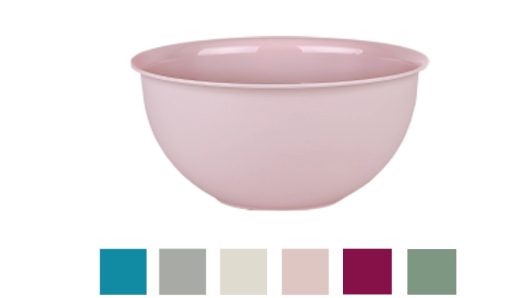 Műanyag kerek tál 0,5 l