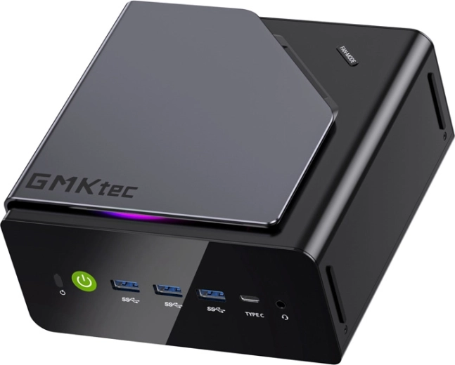 GMKtec K15 mini PC Intel Core Ultra 5-tel, 16 GB RAM, 1 TB SSD és Windows 11 Pro