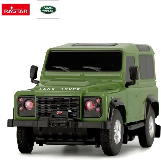 Távirányítós Land Rover Defender R/C 1:24 méretarányban – Zöld