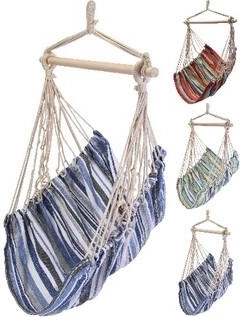 Függő hintaszék Poly, teherbírás 120 kg, színkeverék