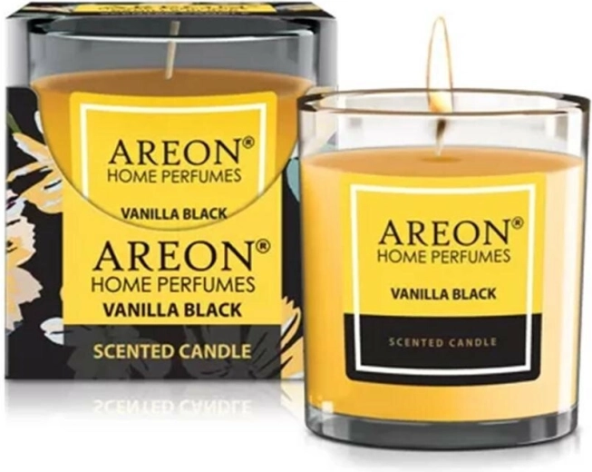 Areon Vanilla Black illatgyertya 120 g