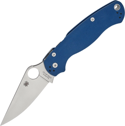 Spyderco Para Military 2 kobalt­kék zsebkés 8,8 cm, szatén, G10