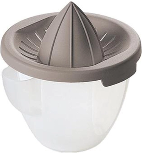 Műanyag citrusprés beépített 500 ml-es tartállyal