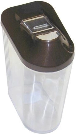 Ovális doboz szemes árukhoz 1 l csúszó fedéllel