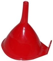 Műanyag tölcsér 10 cm – színmix