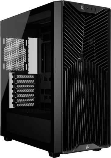 3200D RS mid-tower számítógépház – fekete
