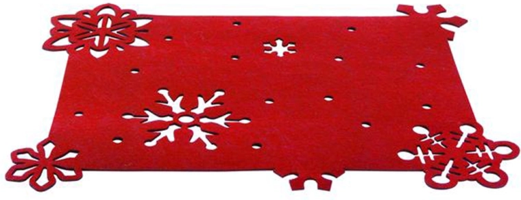 Toro filc alátét 45 × 35 cm piros