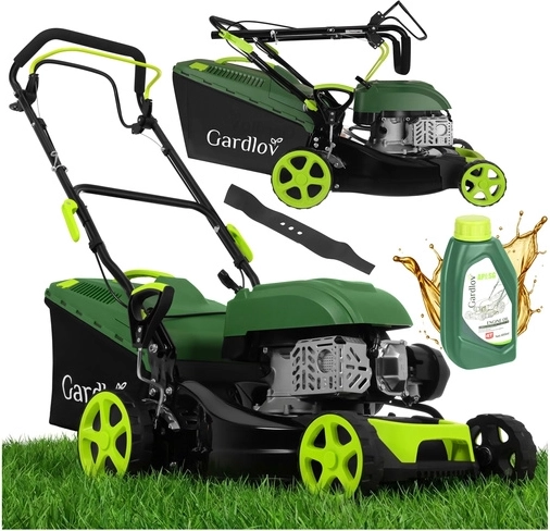 Önjáró benzines fűnyíró GARDLOV DriveX, 40,6 cm, 149 cm³, 50 l fűgyűjtő