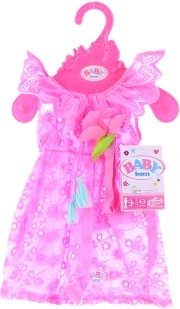 Virágos ruha BABY born babának 43 cm