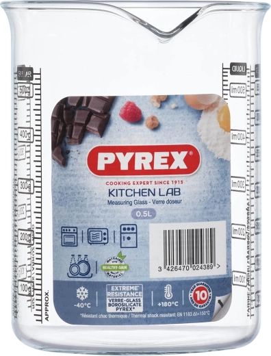 Pyrex üveg mérőkancsó 0,5 l
