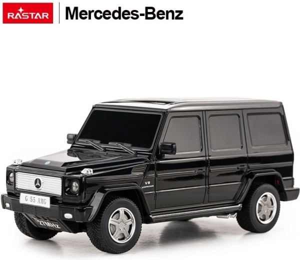 Rastar Mercedes G55 RC távirányítós autó 1:24 méretarányban, fekete – 1 darab