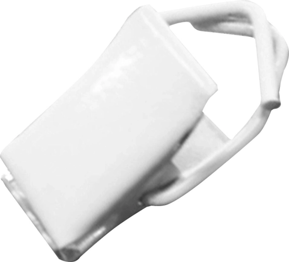 Fém fehér függönycsipesz – 500 db-os csomag