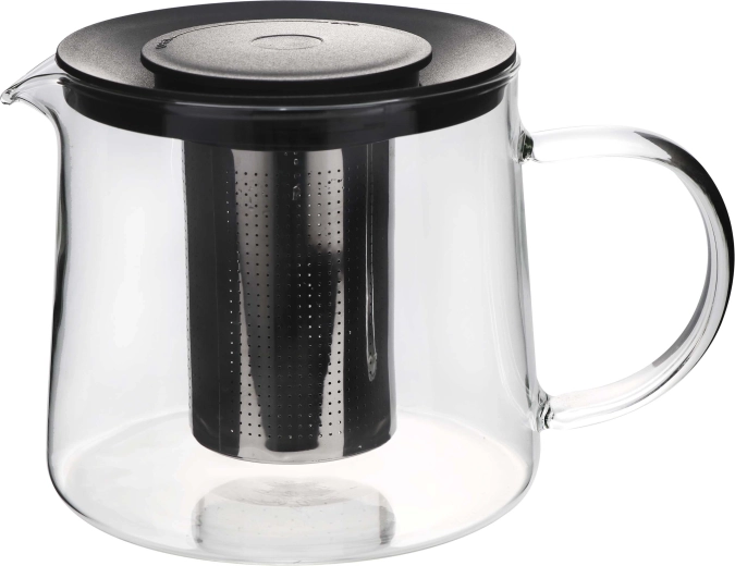 Kitchisimo üveg teaszerviz szűrővel, 1,5 l