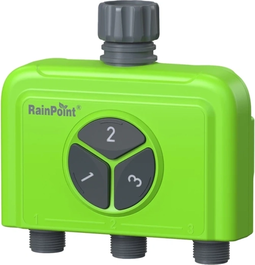 Háromzónás Wi‑Fi öntözésvezérlő RainPoint - 1 db