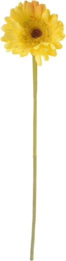 Műgerbera sárga 61 cm