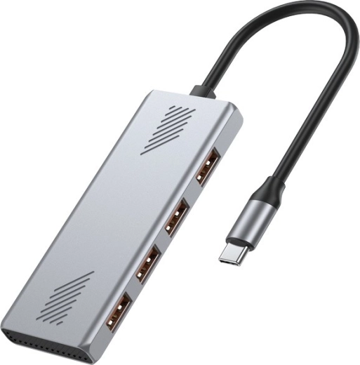 USB‑C hub 3.2 Gen 2, 4 USB‑A porttal, 10 Gb/s