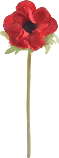 Művirág pipacs piros 50 cm