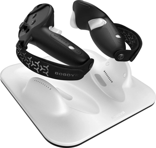 Töltőállomás META QUEST 3/3S vezérlőkhöz BoboVR CD3