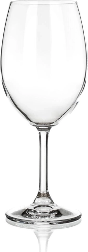 LEONA 430 ml vörösboros pohár – 6 darabos készlet