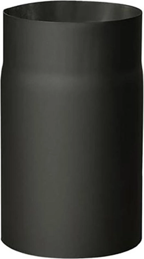 Füstcső 180 mm, 250 mm hossz, 1,5 mm falvastagság, fekete