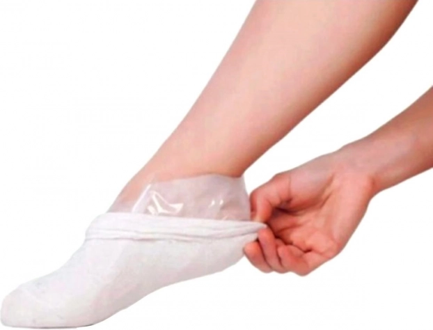 Hámlasztó zokni peelinghez