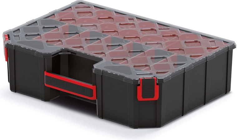 Magas TAGER CARBO PLUS rendező válaszfalakkal 390 × 284 × 105 mm