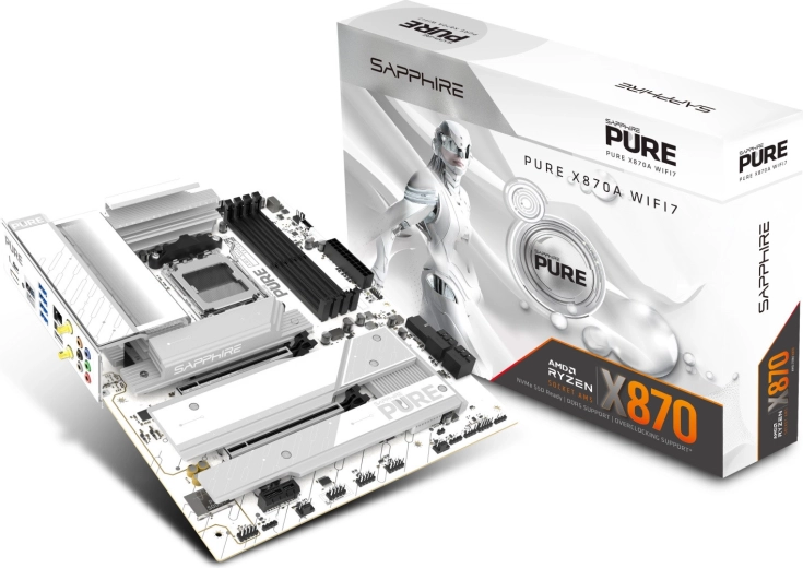 Sapphire PURE X870A WIFI7 alaplap
