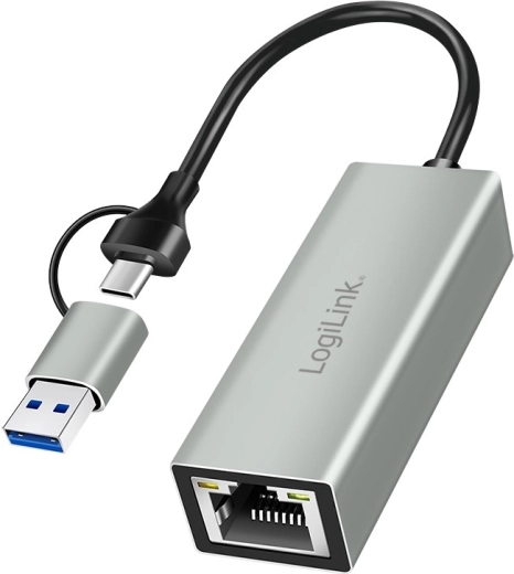 USB‑C adapter gigabites Ethernetre + USB