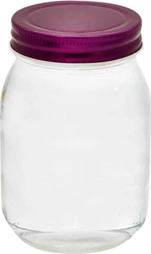 TORO 500 ml-es befőttes üveg fedővel