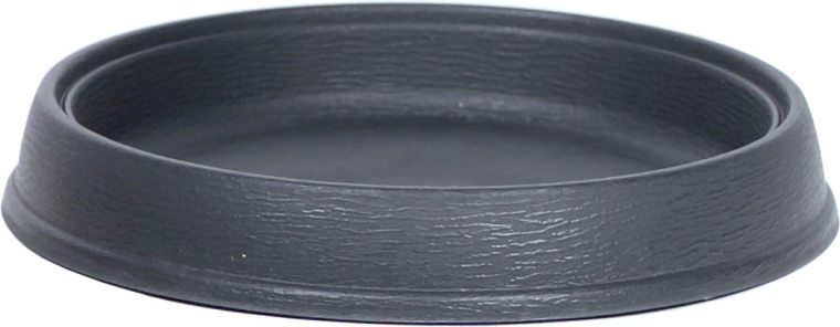 Massive virágcserép-alátét, 39 cm, antracit