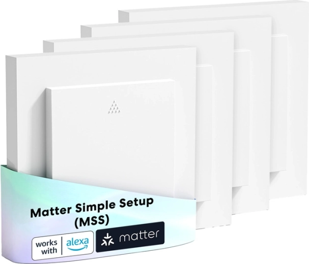 Meross intelligens Wi‑Fi redőnykapcsoló Matterrel (4 db)
