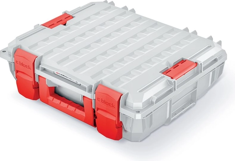 Szerszámos koffer C Block Pro Limited Edition 45 × 38 × 13,5 cm szürke, habszivacs betéttel