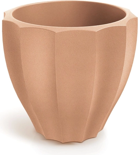 Rona Rounde virágtartó 40 cm terrakotta