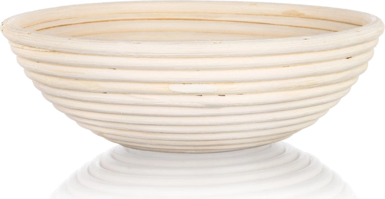 Kerek kelesztőkosár kenyérhez, 25 cm