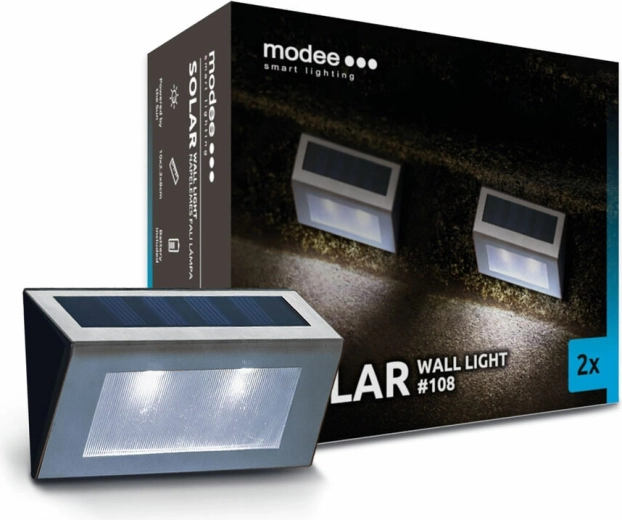 Modee Smart Lighting napelemes fali lámpák, 2 db