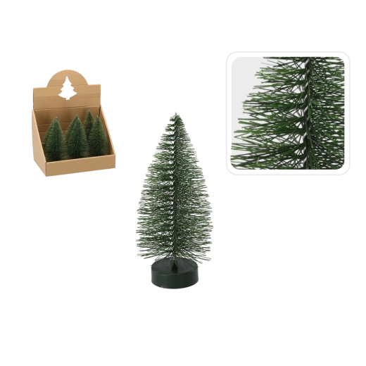 Mini karácsonyfa 18 cm zöld